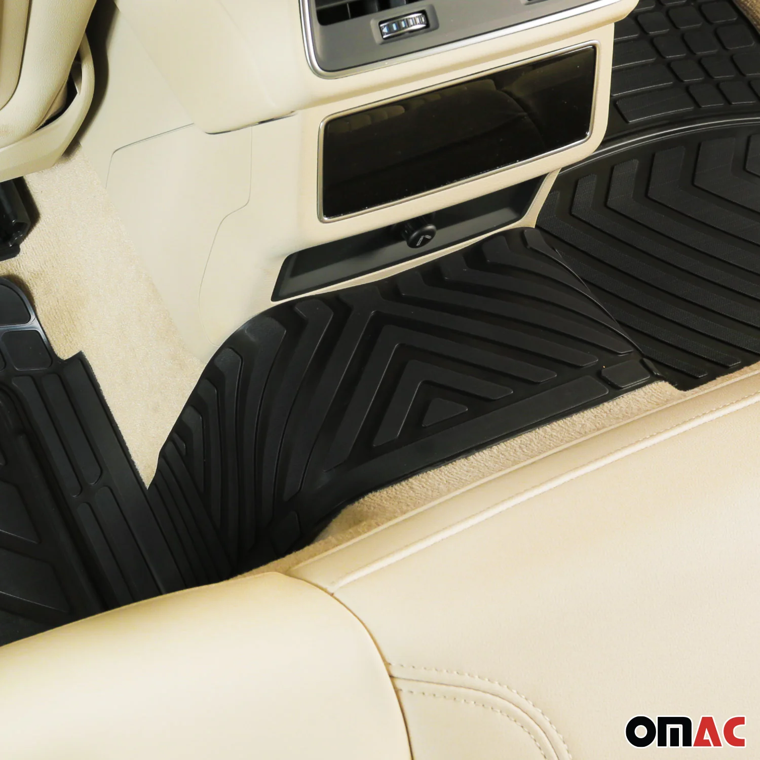 BMW X5 Semi-Custom fit Floor Mats Liner All Weather 3D Black Waterproof 4Pcs - Image 5