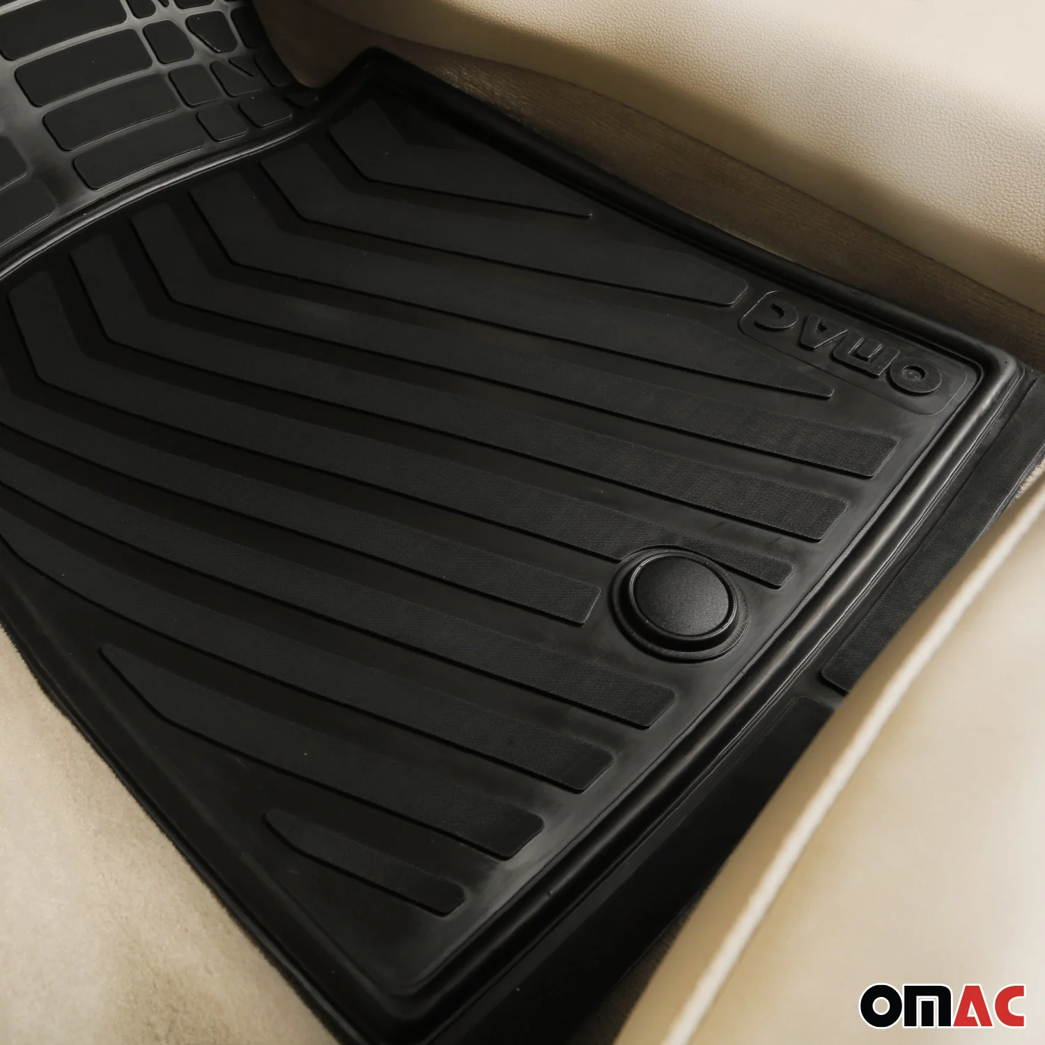 Honda Accord Semi-Custom fit Floor Mats Liner All Weather 3D Black Waterproof 4Pcs - Image 11