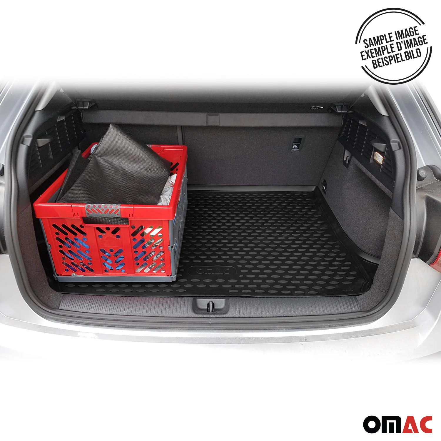 2019-2024 BMW 5 Series G30 Sedan 2017-2023 / M5 F90 Cargo Liner Trunk Mat All Weather Black - Image 9