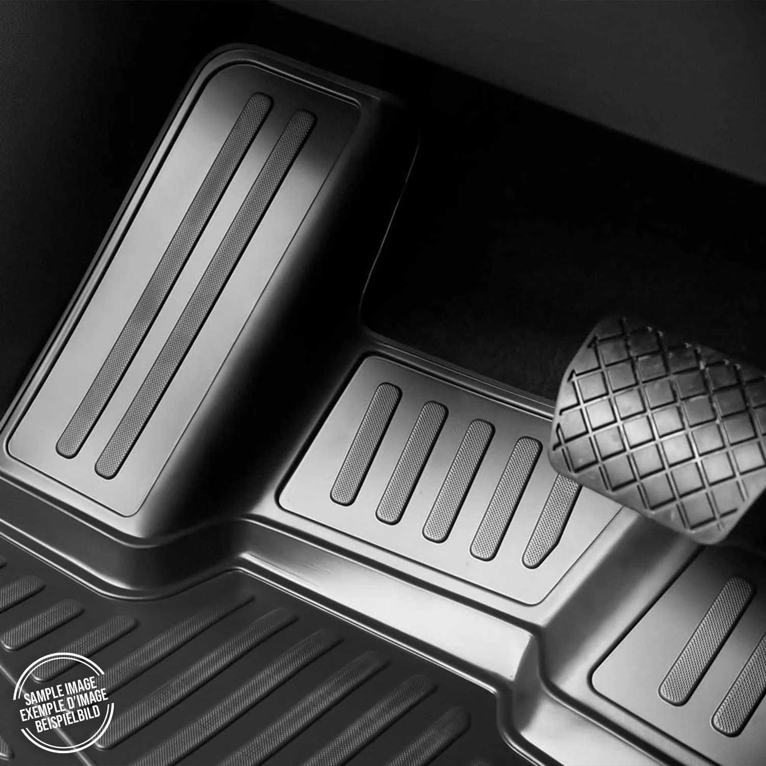 2007-2014 Cadillac Escalade ESV OMAC Floor Matss Liner Black All-Weather 5x - Image 5