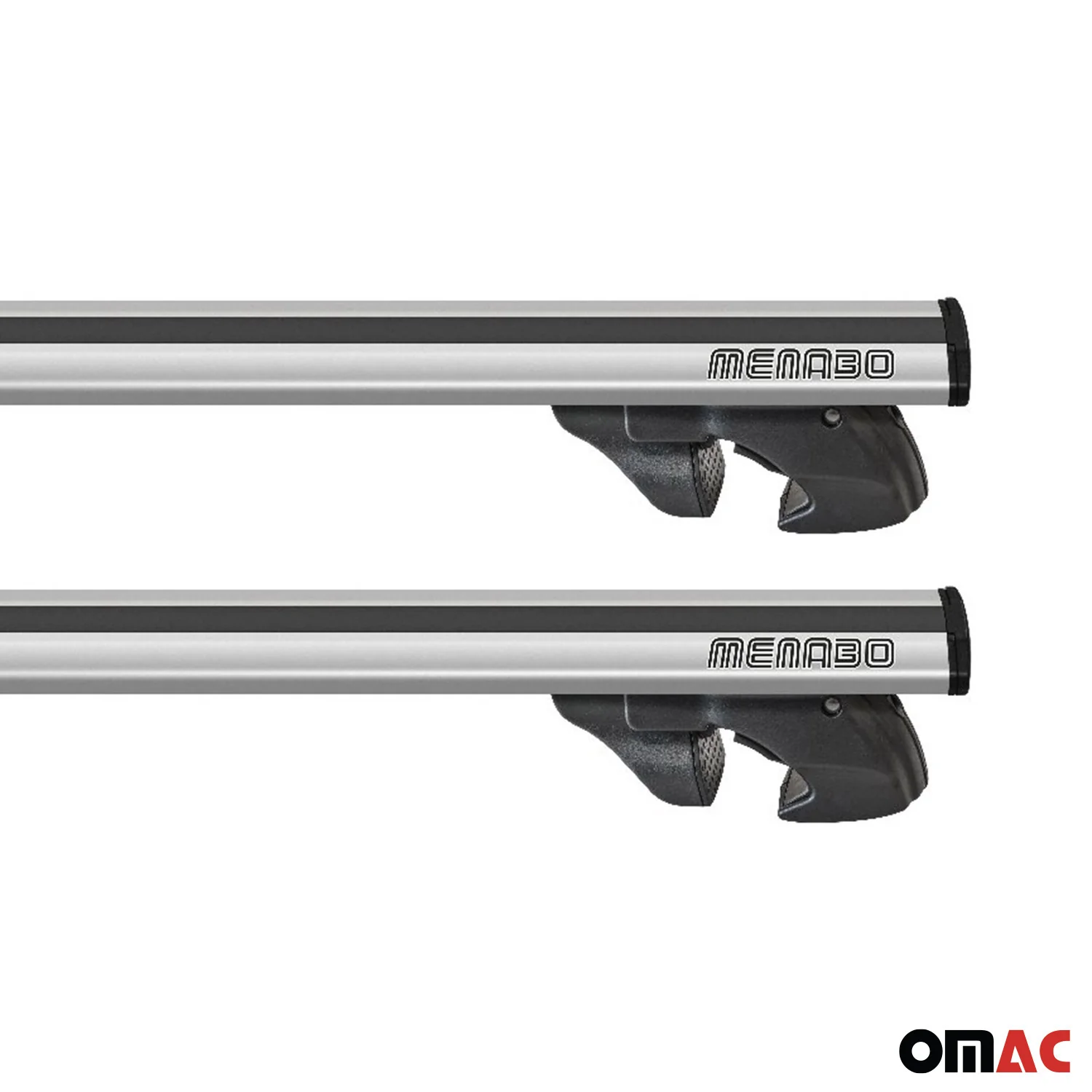 2007-2009 Dodge Durango Roof Rack Cross Bars Silver - Image 11