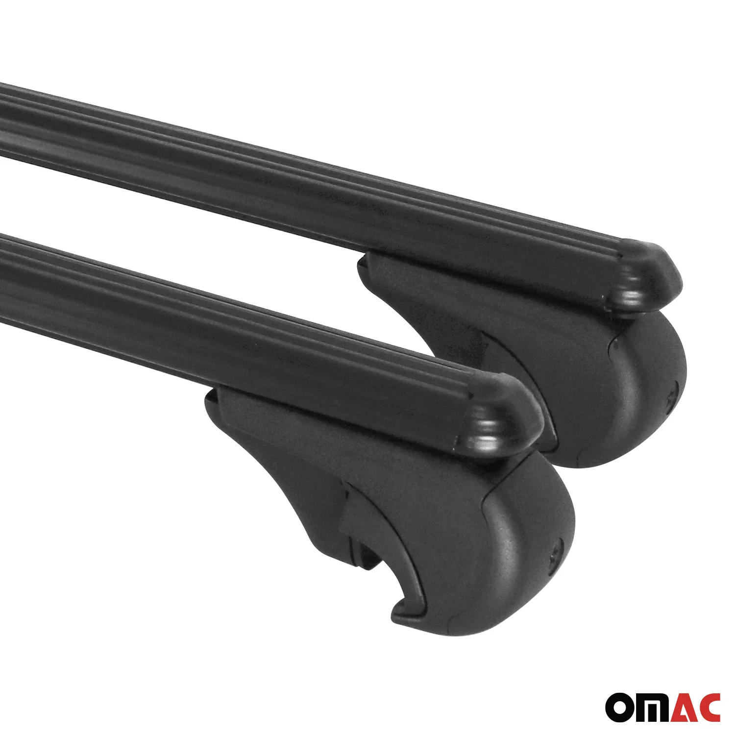 2001-2007 Dodge Grand Caravan Roof Rack Cross Bars Black - Image 12