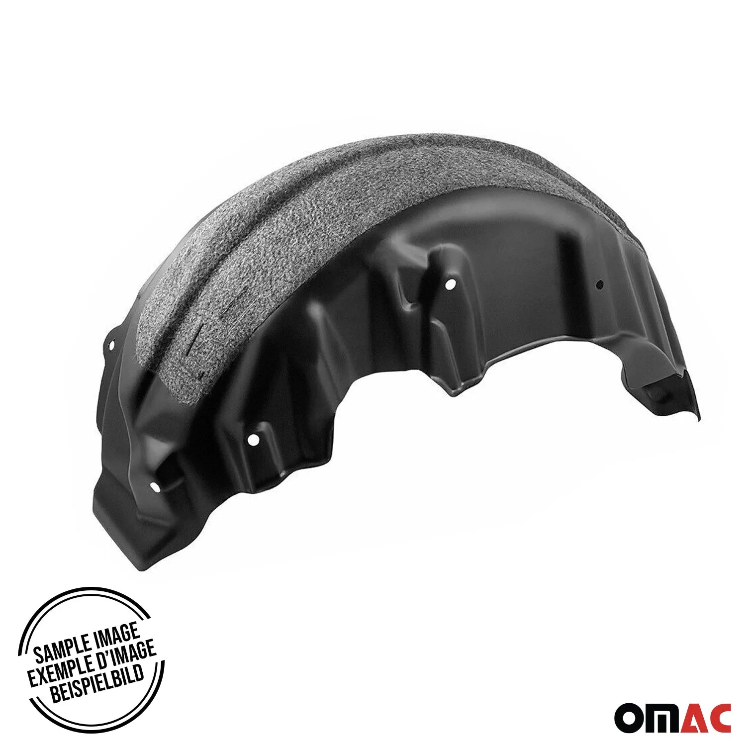 2023-2026 RAM ProMaster Front Set Wheel Arch Liner Splash Fender Guard 2 Pcs - Image 3