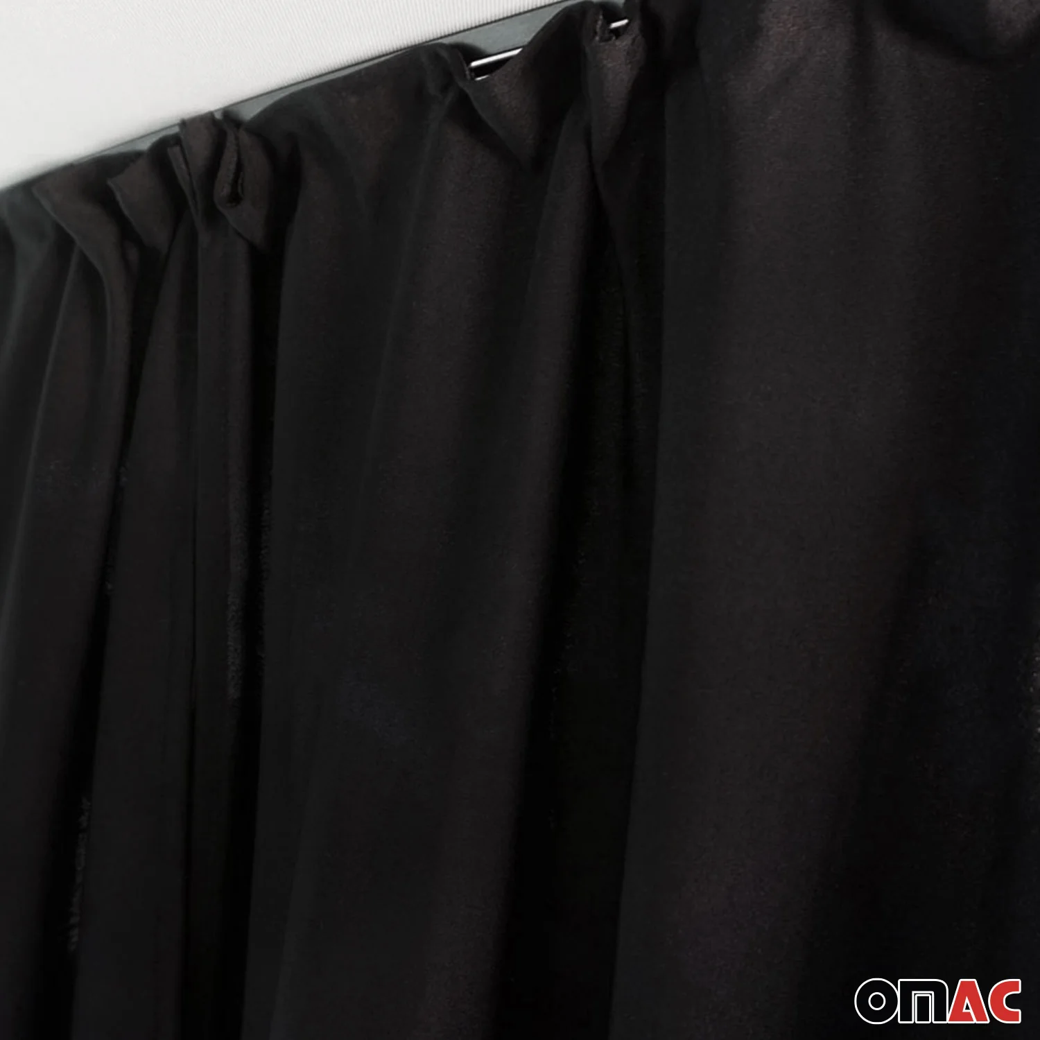 GMC Cabin Divider Curtains Privacy Curtains Black 2 Curtains - Image 7