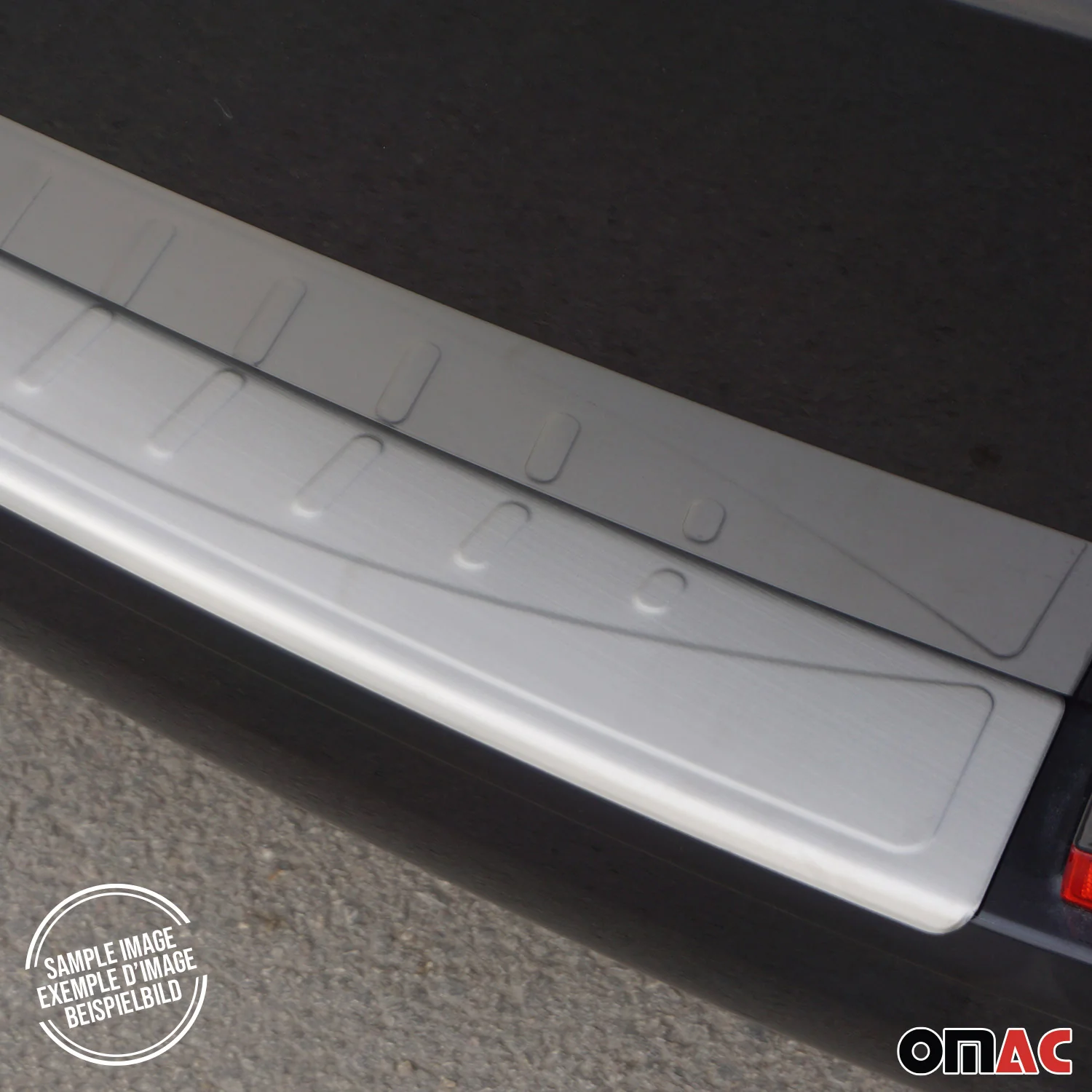 2013-2017 Ford C-Max Rear Bumper Guard Stainless Steel Brushed - Image 6