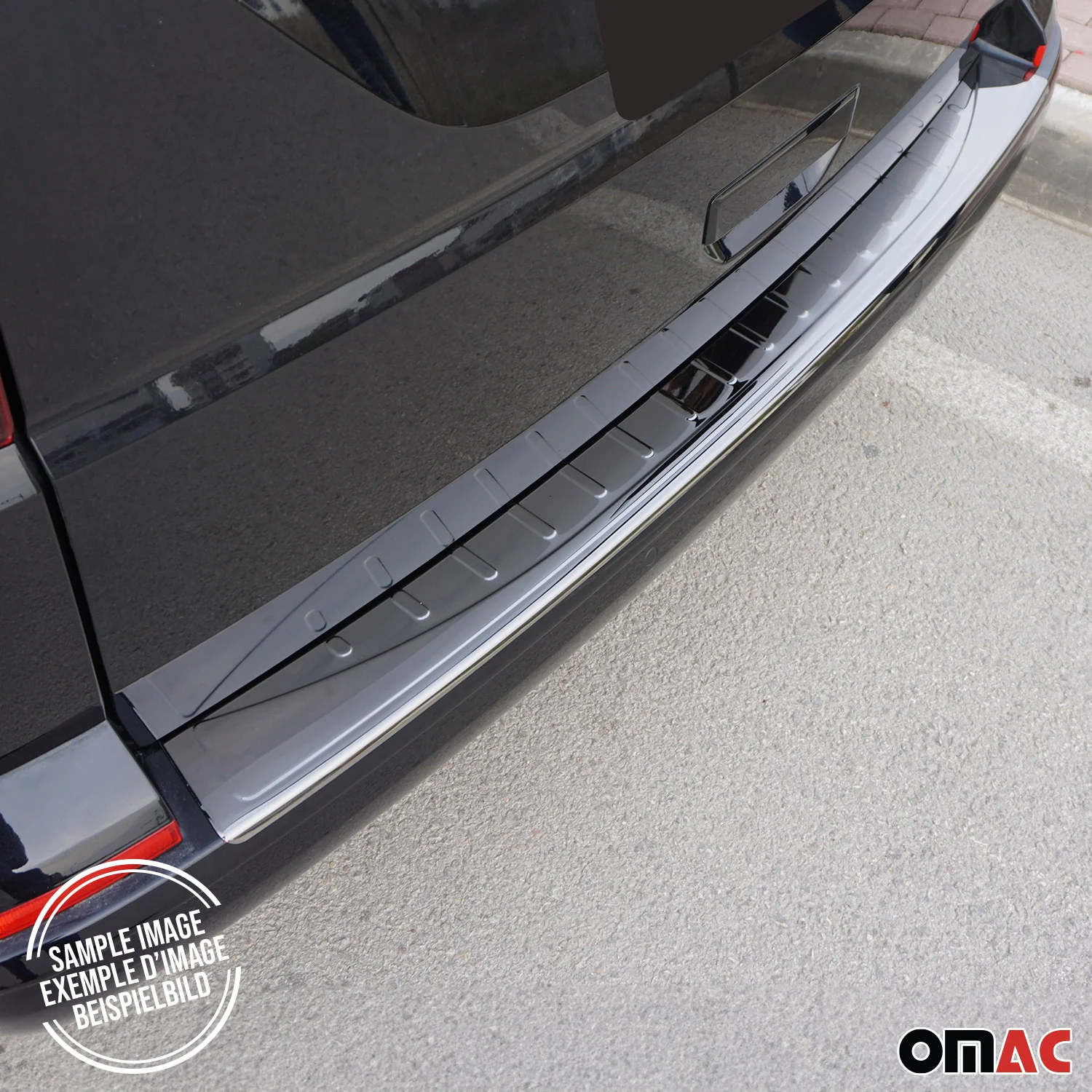 2015-2024 Jeep Renegade Rear Bumper Sill Cover Protector Guard Steel Dark - Image 5