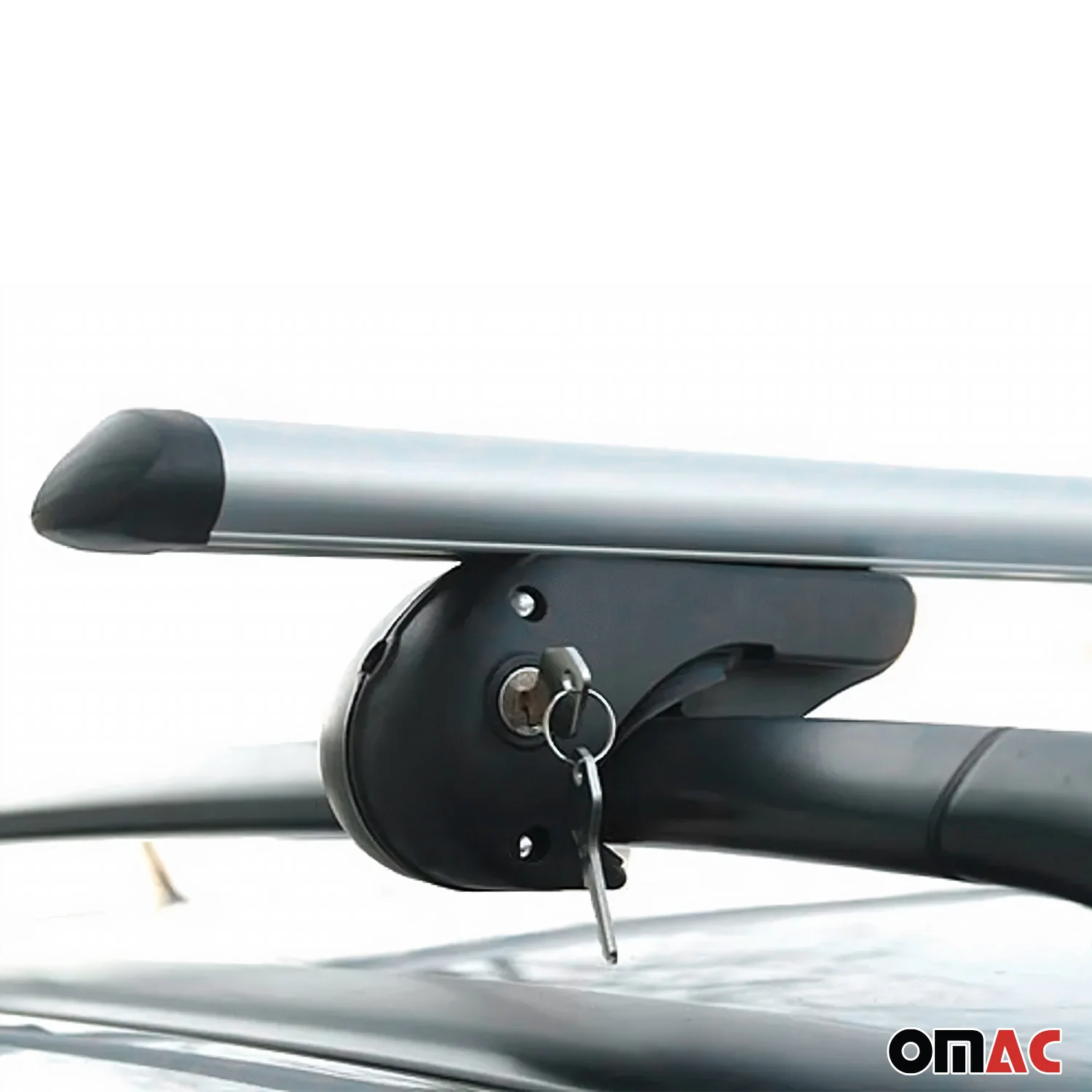 2007-2009 Dodge Durango Roof Rack Cross Bars Silver - Image 4