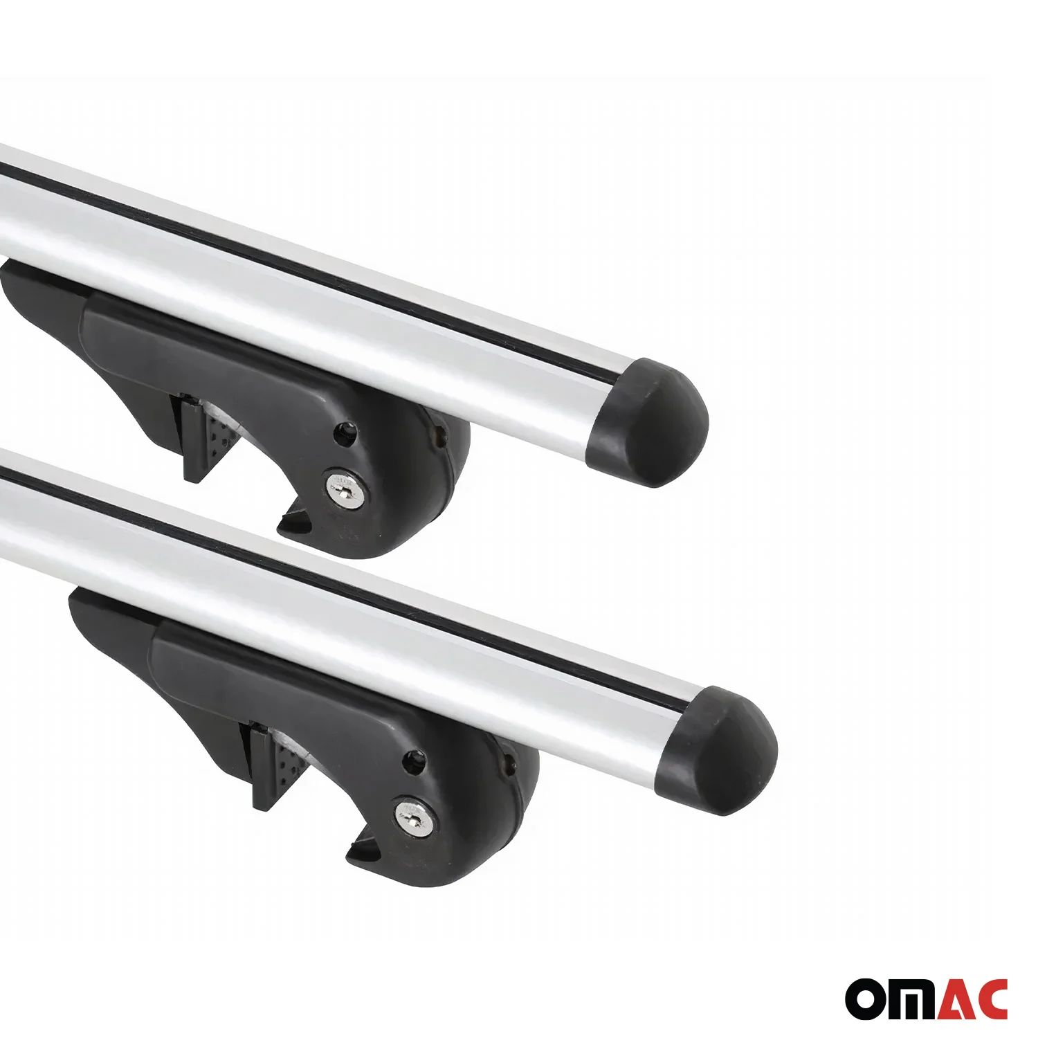2007-2009 Dodge Durango Roof Rack Cross Bars Silver - Image 7