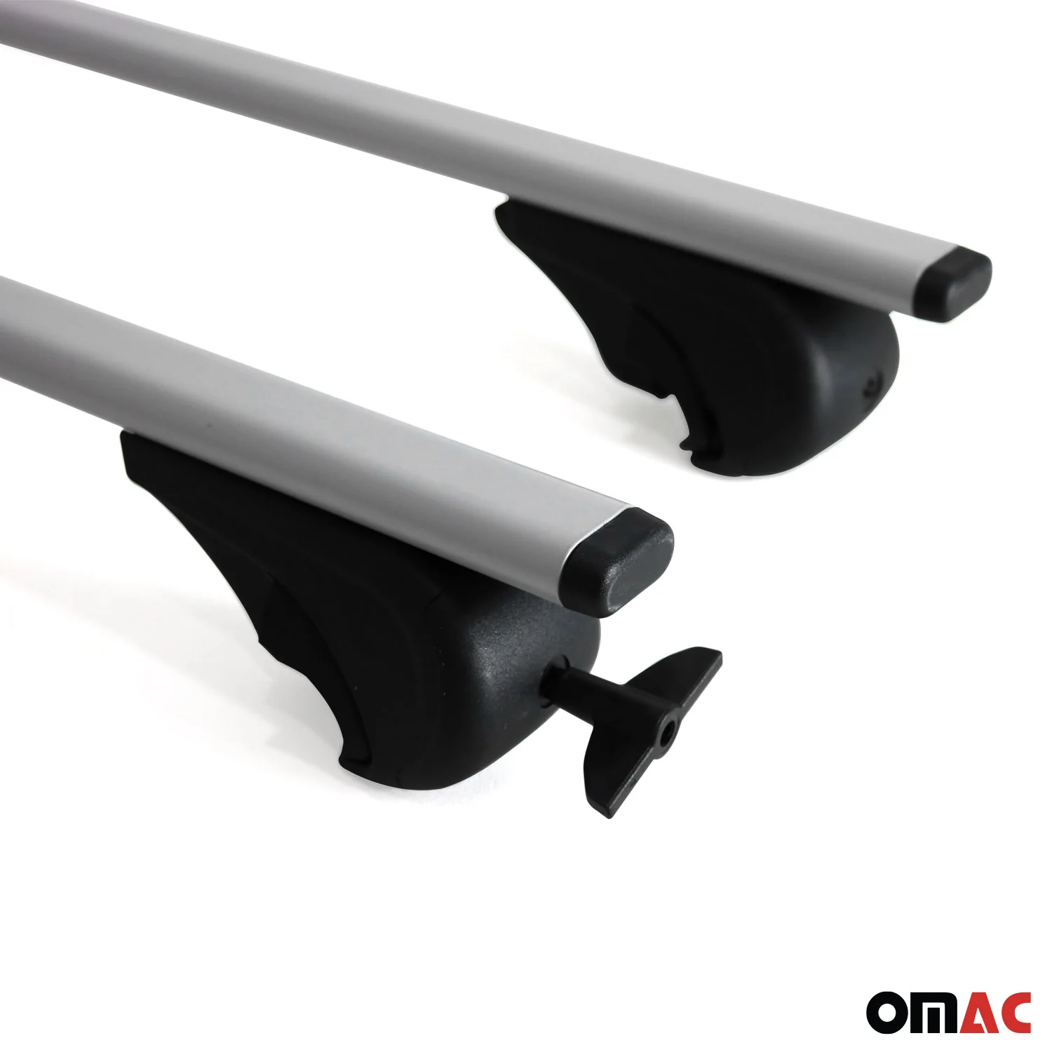2007-2009 Dodge Durango Roof Rack Cross Bars Silver - Image 10