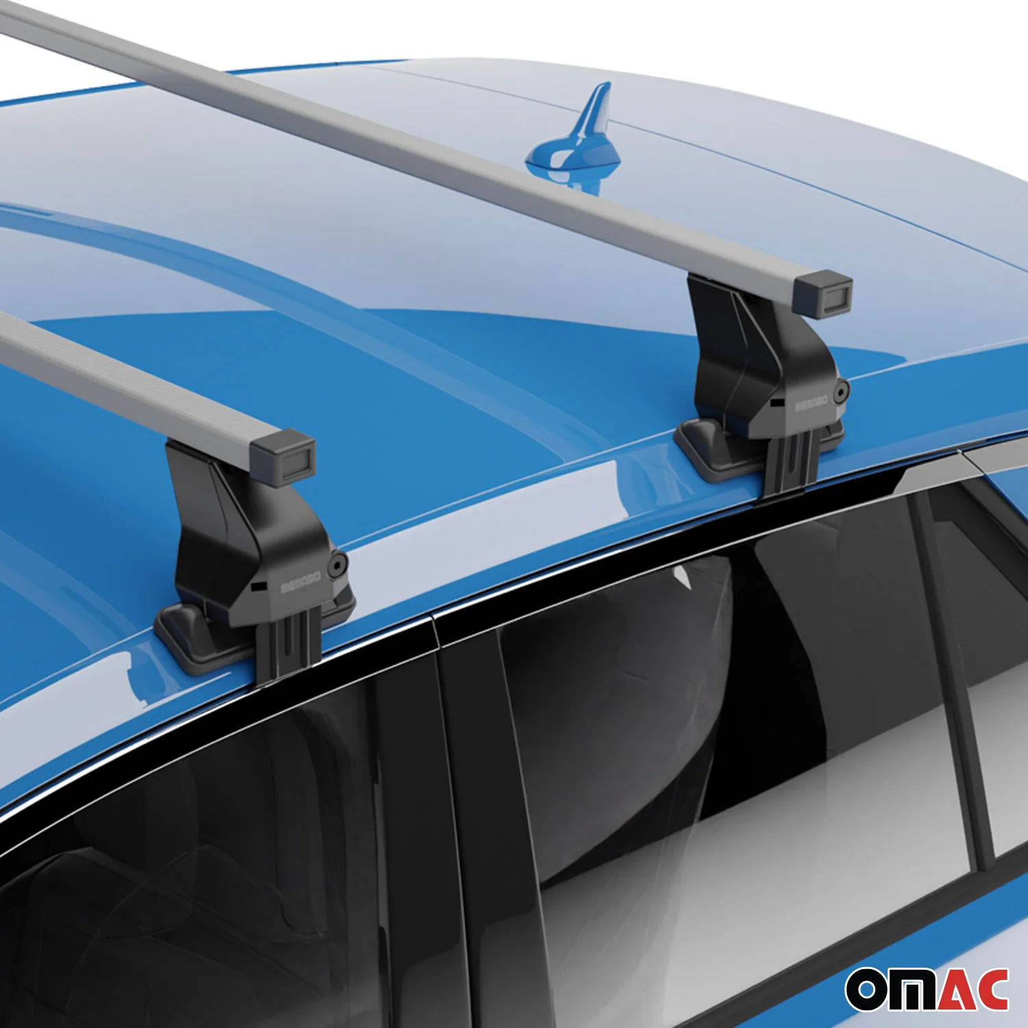 2011-2026 Dodge Durango Roof Rack Cross Bars Silver - Image 6